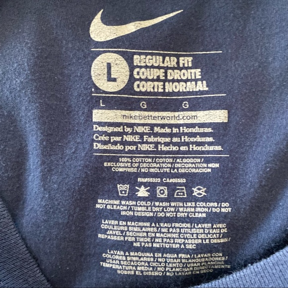 NIKE SEATTLE SEAHAWKS Blue Tee T-Shirt - Picture 4 of 4